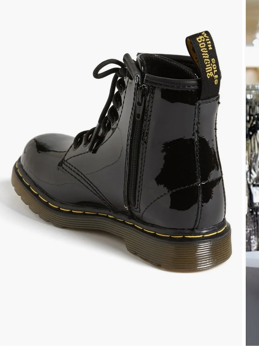 Dr. Martens glossy patent